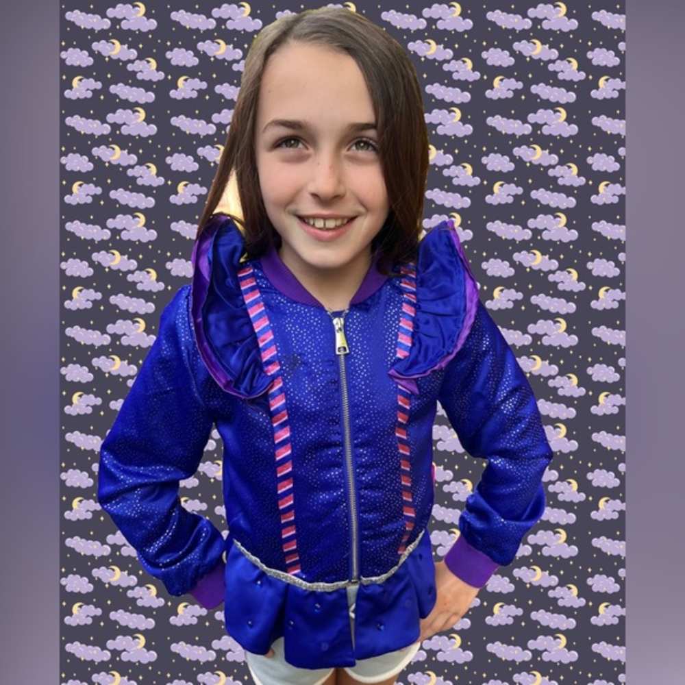 JoJo's‎ Closet JoJo Siwa royal blue peplum style jacket size 7/8